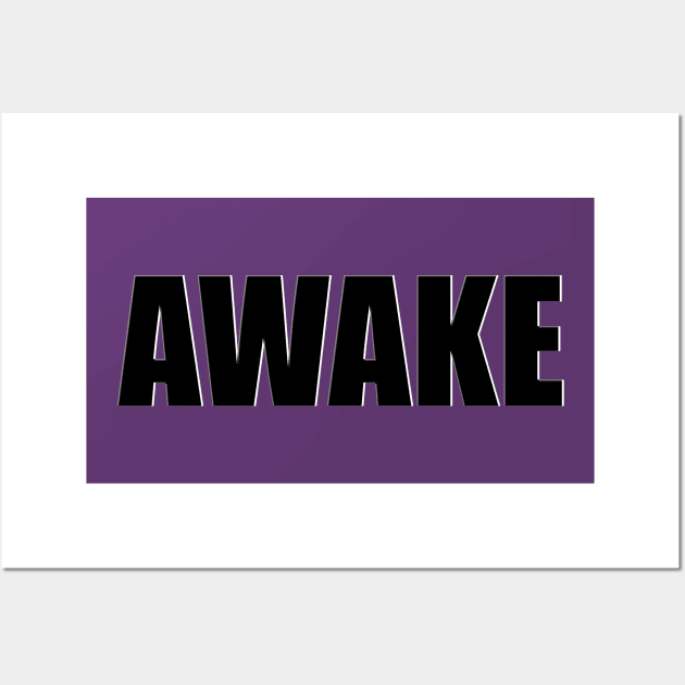 AWAKE Wall Art by D_AUGUST_ART_53